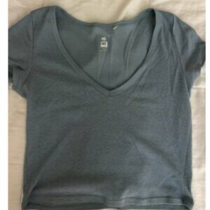 Me 2 We Ribbed Cotton Tee